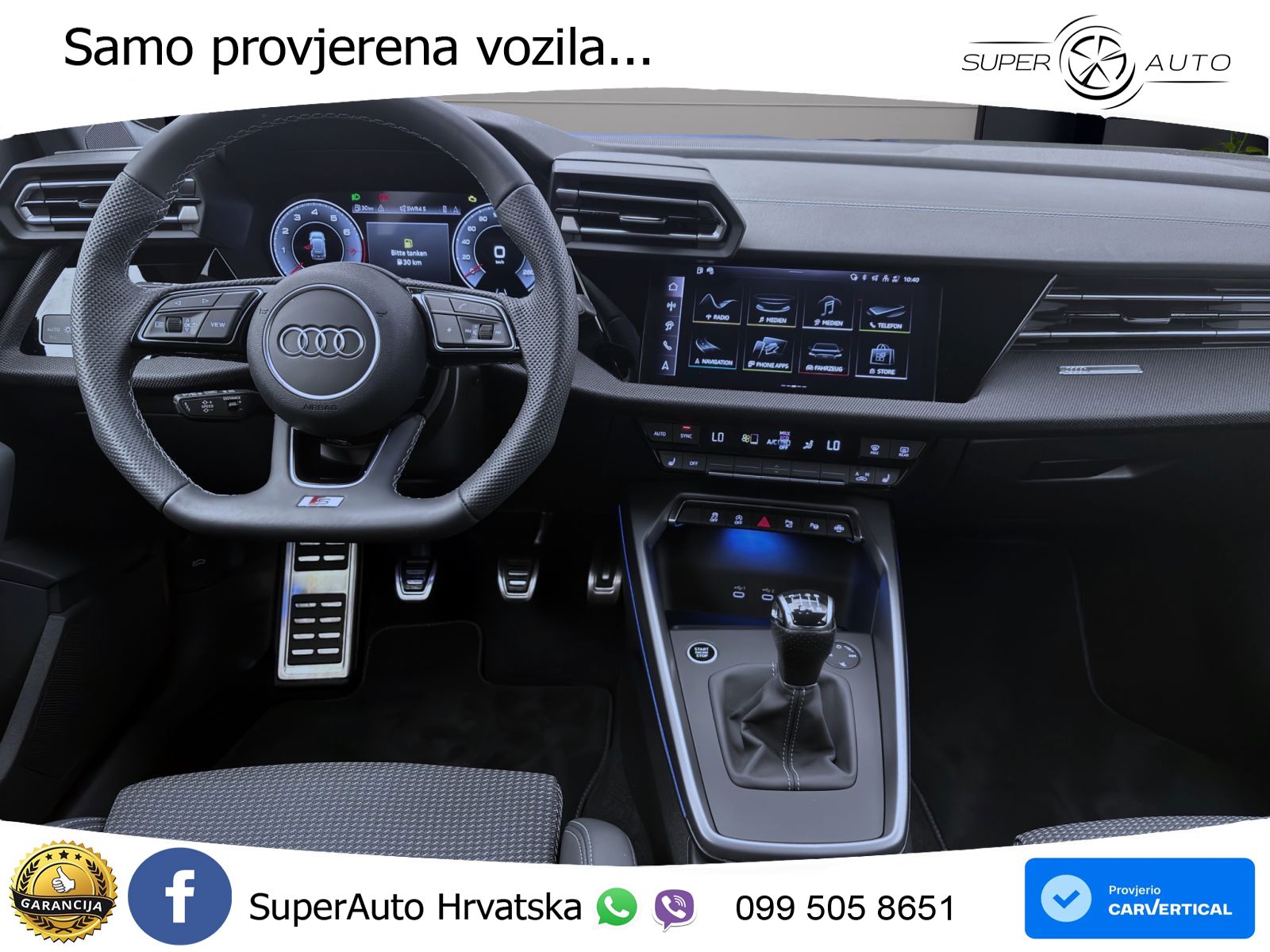 Audi A3 Sportback 30 TFSI (116 KS) S line LED+GR SJED+ACC
