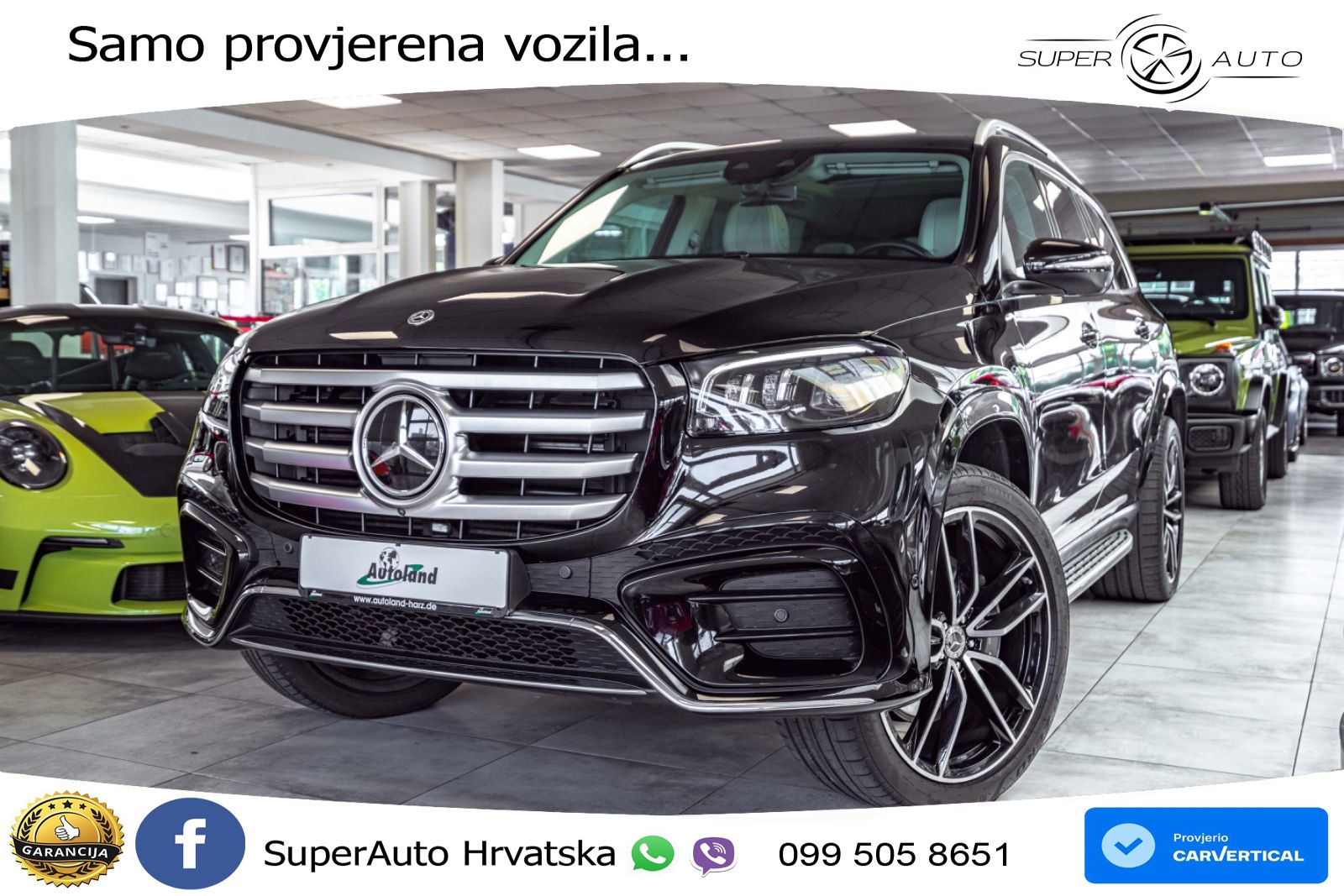 Mercedes-Benz GLS GLS 450d EQ Boost 4MATIC 9G-TRONIC AMG ACC+HEAD+4xGR SJED+360+PANO