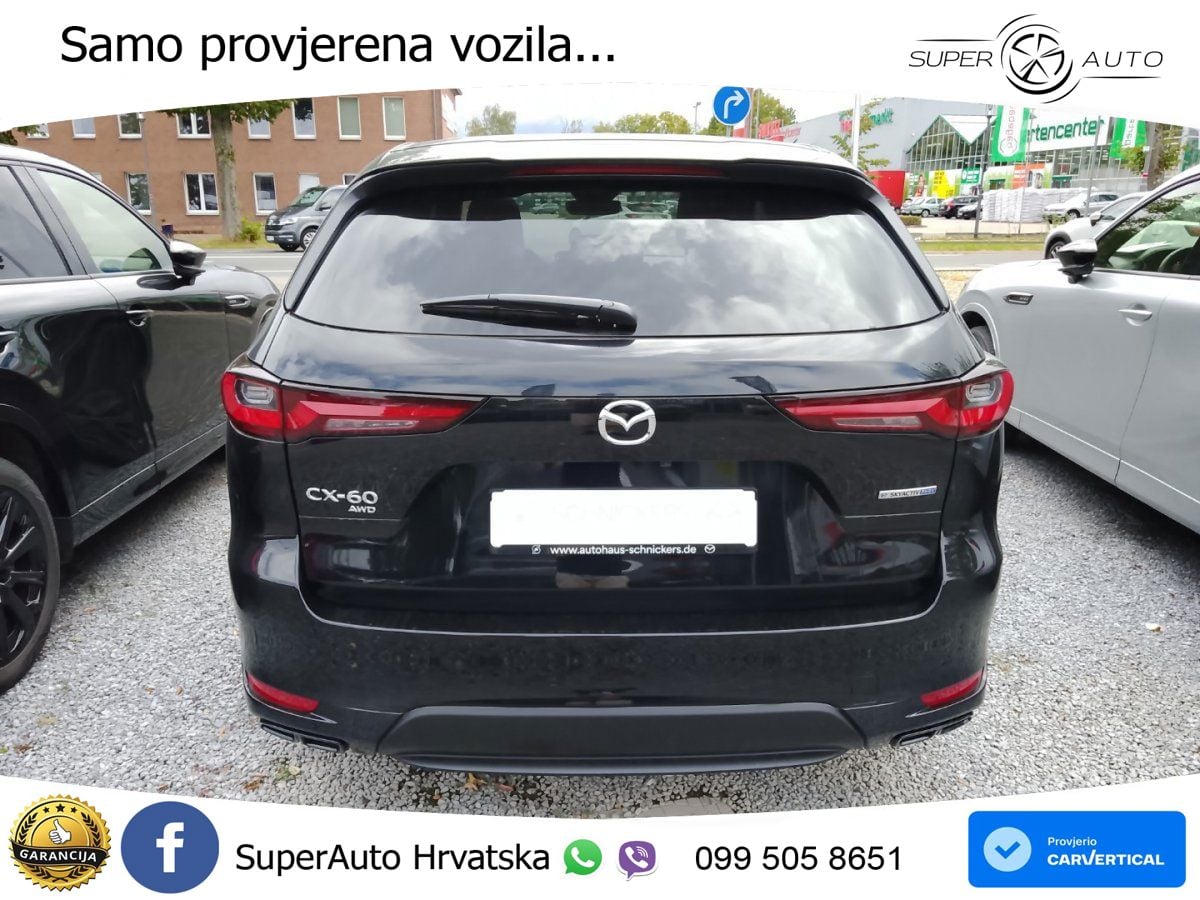 Mazda CX-60 2.5 e-Skyactiv (328 KS) AWD Automatic MATRIX+GR SJED+KAM