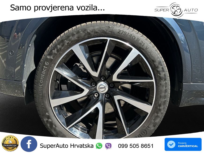 Volvo XC90 2.0 B5 Diesel AWD Automatic ACC+HEAD+GR SJED+360+PANO