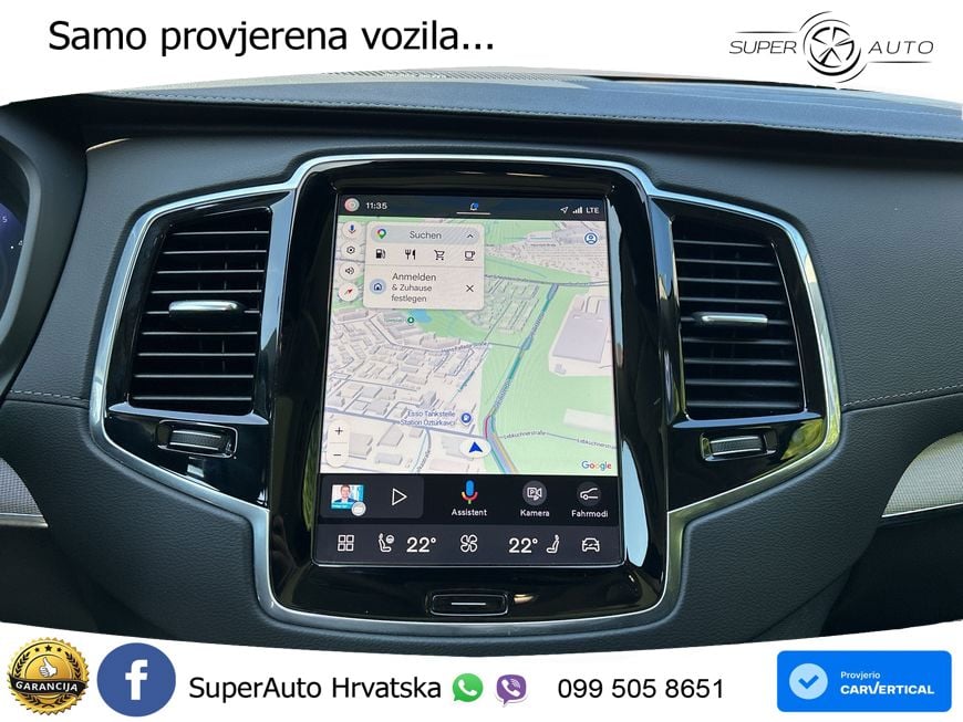 Volvo XC90 2.0 B5 Diesel AWD Automatic ACC+HEAD+GR SJED+360+PANO