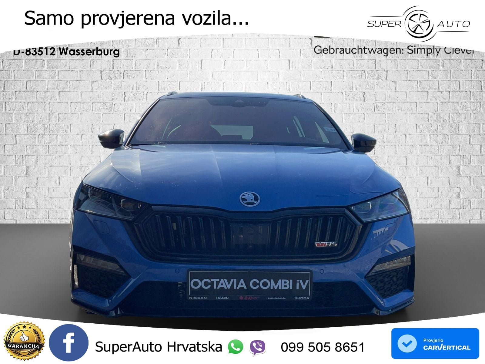 Škoda Octavia Combi RS 2.0 TDI (200 KS) 4x4 DSG