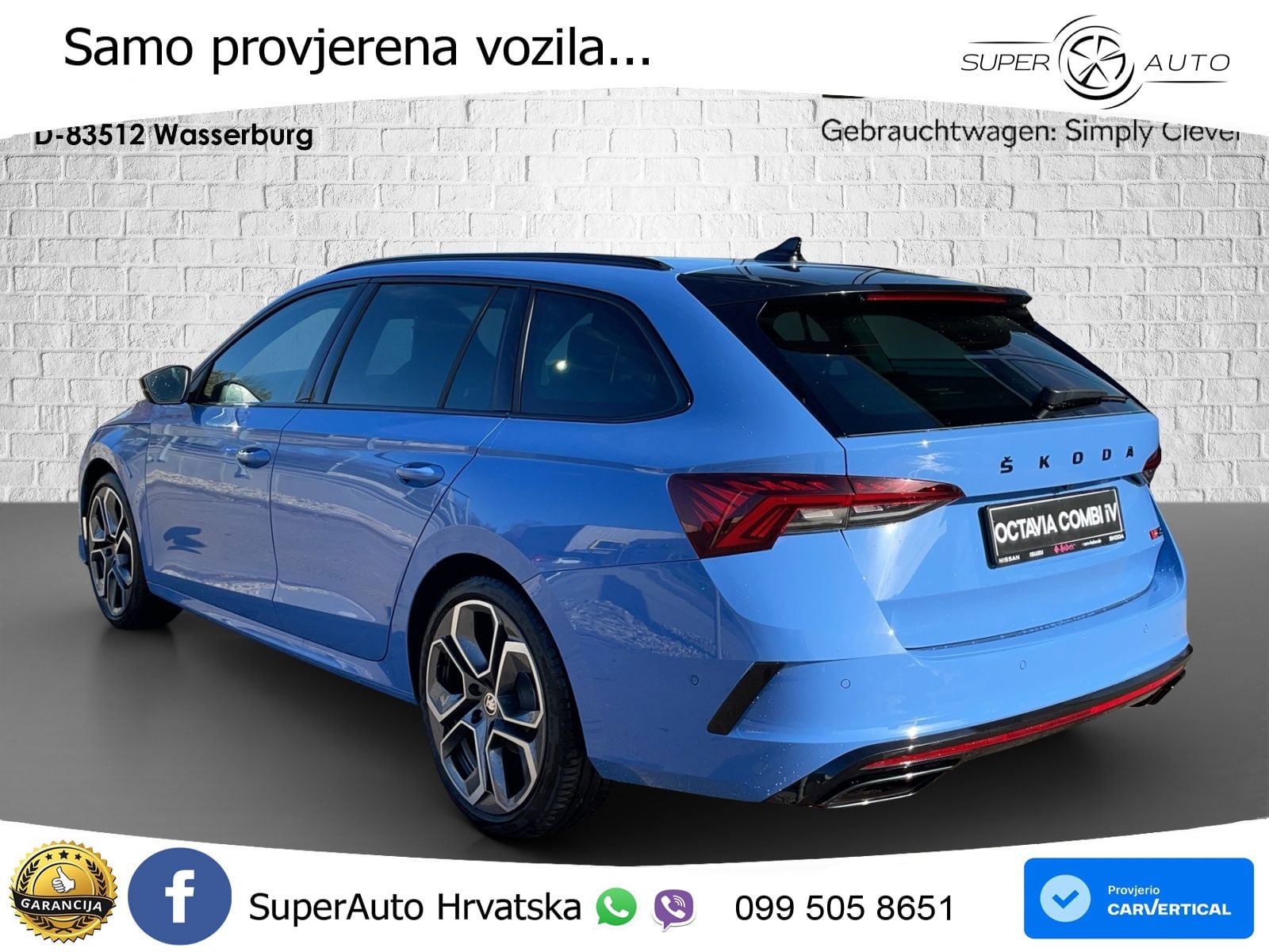 Škoda Octavia Combi RS 2.0 TDI (200 KS) 4x4 DSG
