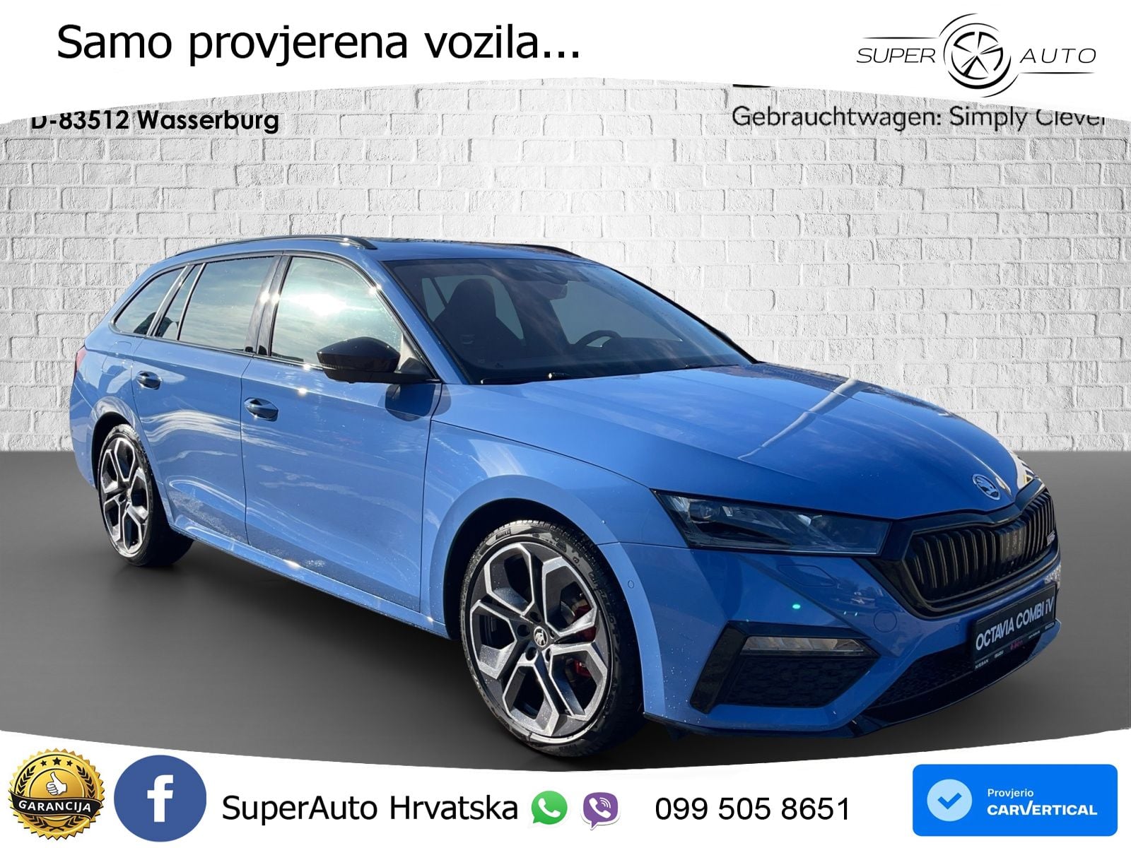 Škoda Octavia Combi RS 2.0 TDI (200 KS) 4x4 DSG