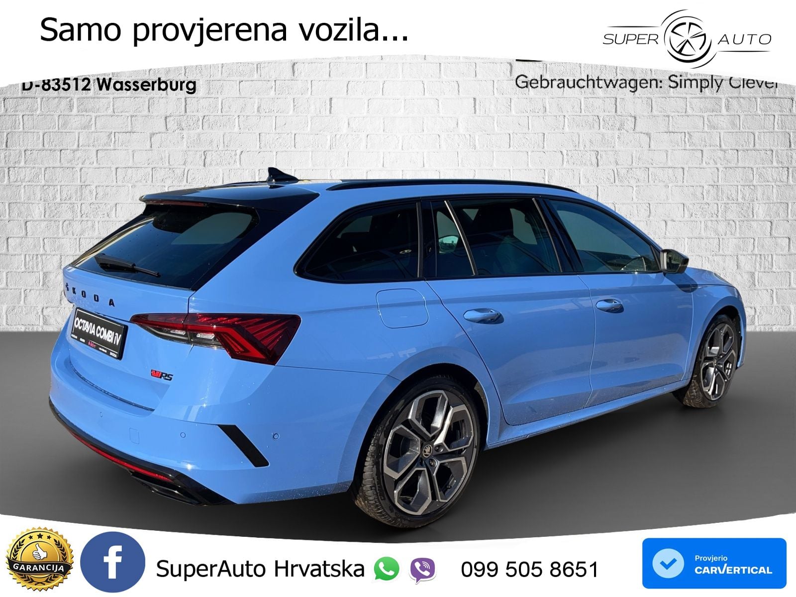 Škoda Octavia Combi RS 2.0 TDI (200 KS) 4x4 DSG
