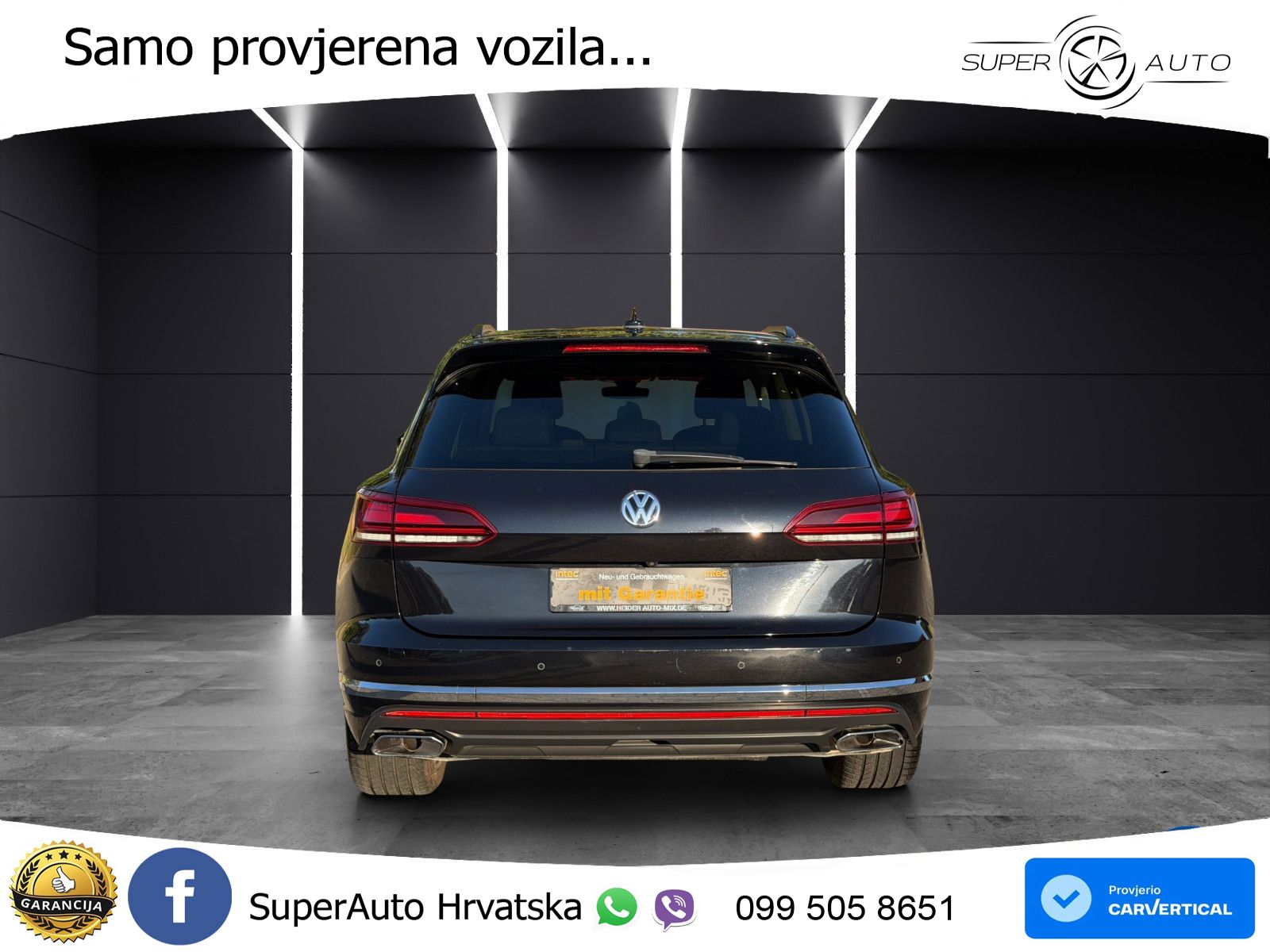 Volkswagen Touareg 3.0 V6 TDI (286 KS) 4MOTION Tiptronic LED+GR SJED+ACC