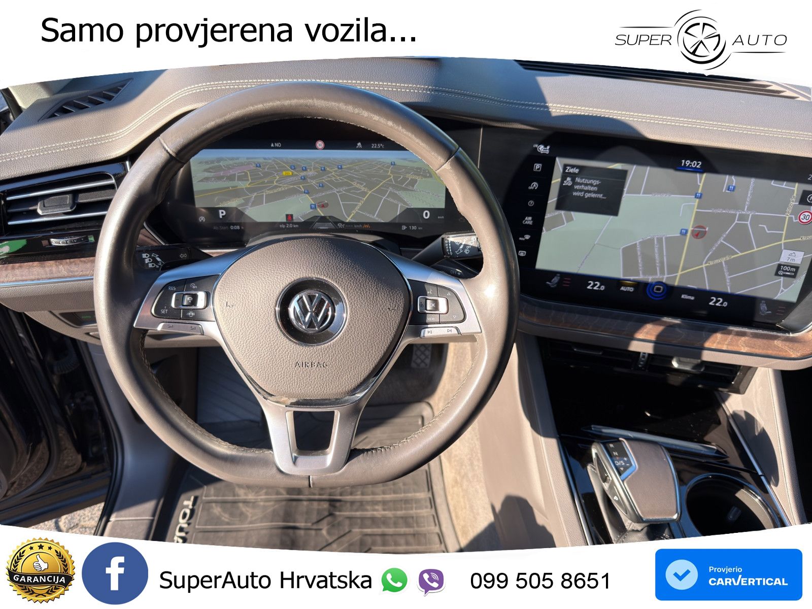 Volkswagen Touareg 3.0 V6 TDI (286 KS) 4MOTION Tiptronic LED+GR SJED+ACC
