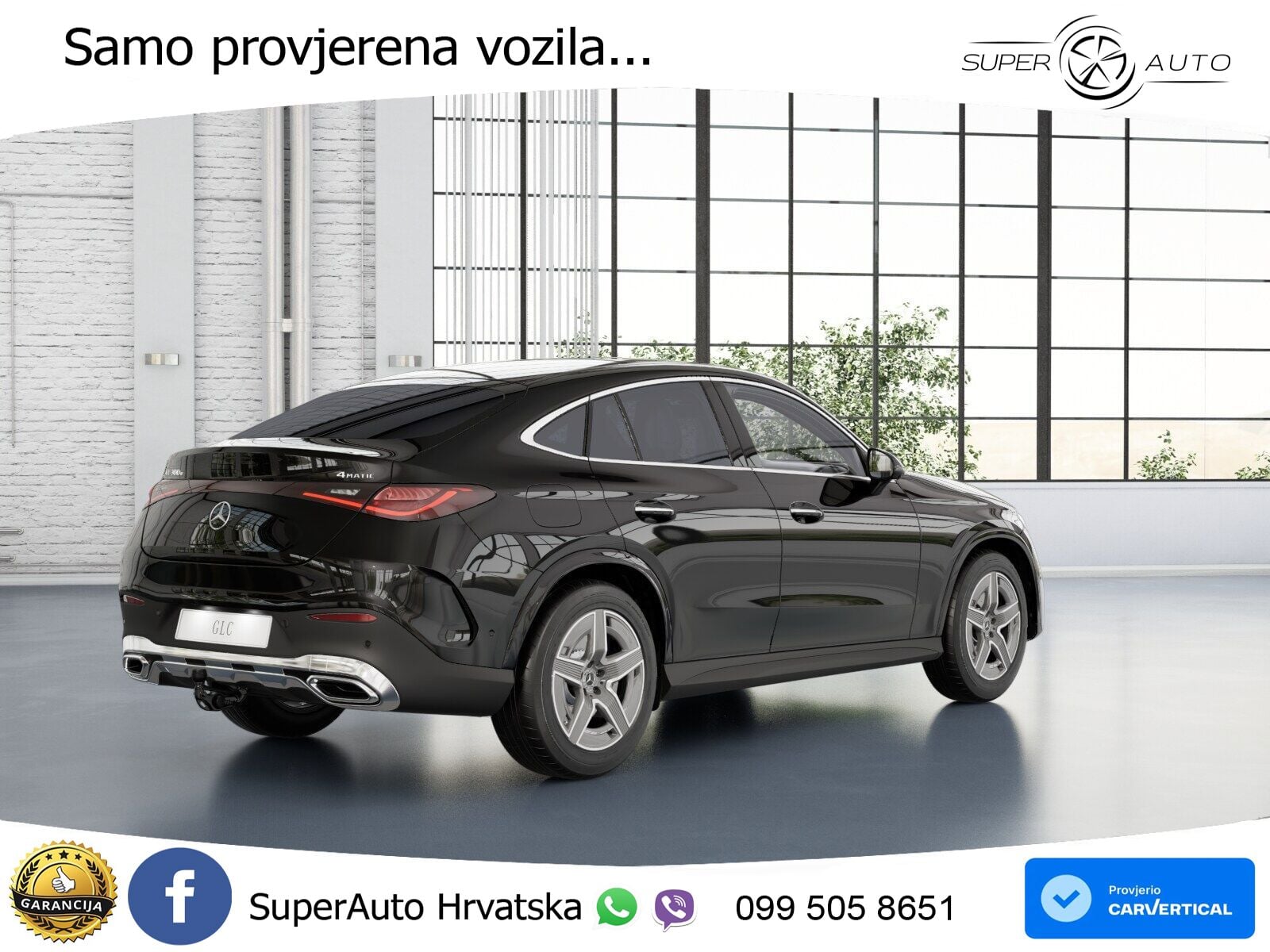 Mercedes GLC Coupe 300e (313 KS) 4MATIC 9G-TRONIC AMG LED+GR SJED+ACC