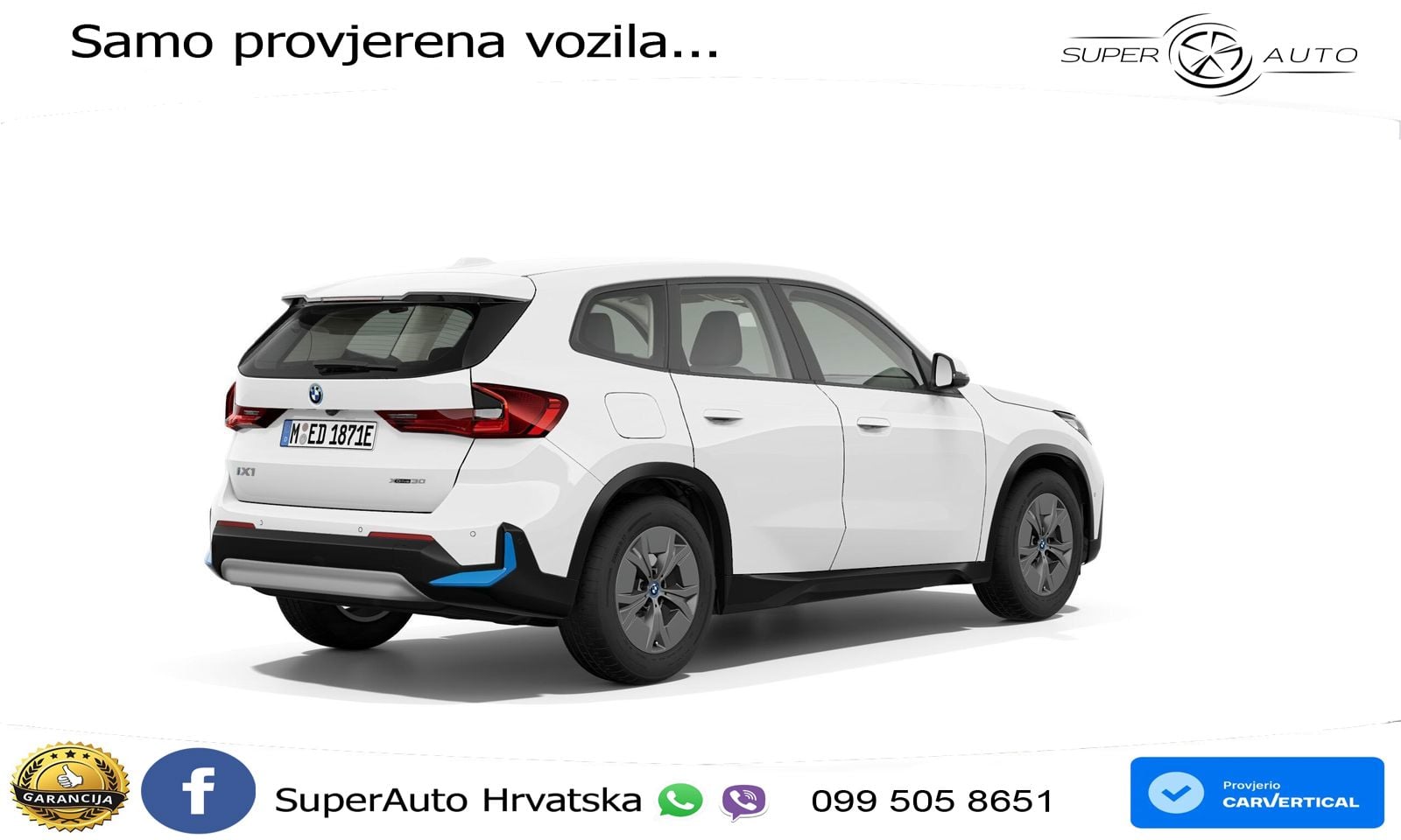 BMW iX1 68 kWh (313 KS) xDrive30