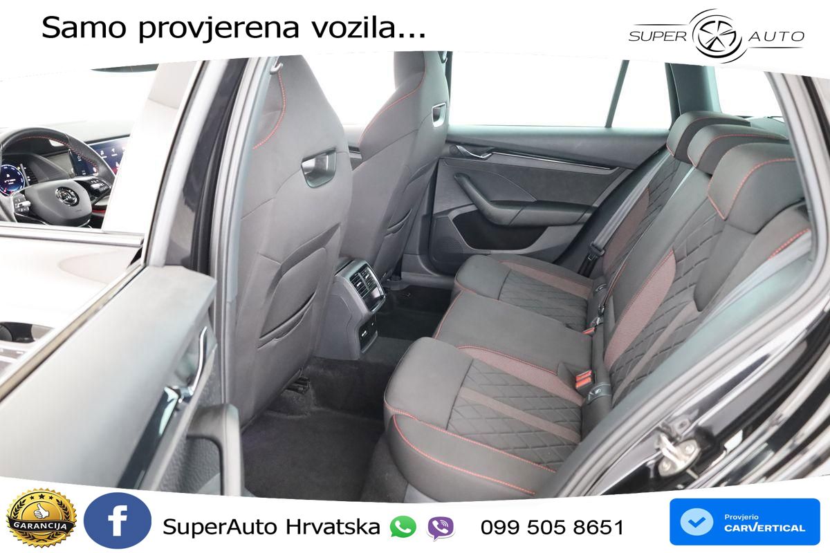 Škoda Octavia Combi RS 2.0 TDI (200 KS) DSG LED+GR SJED+ACC