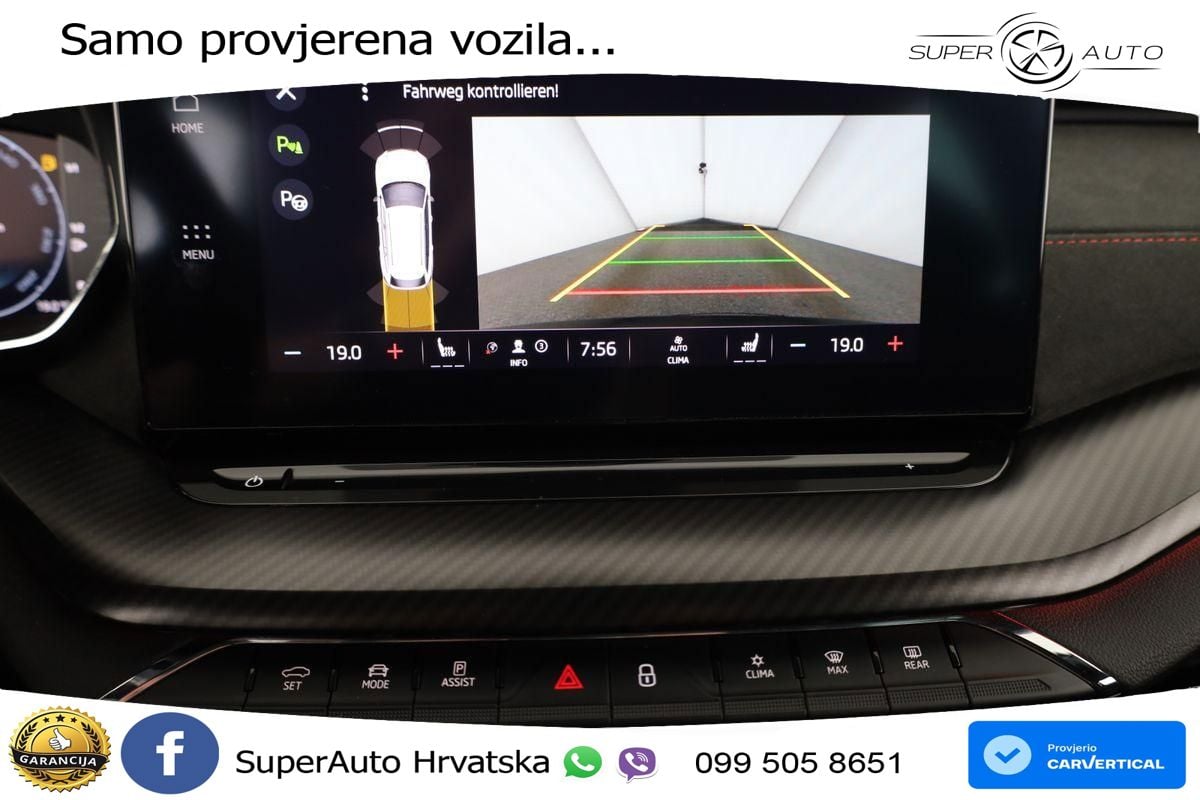 Škoda Octavia Combi RS 2.0 TDI (200 KS) DSG LED+GR SJED+ACC