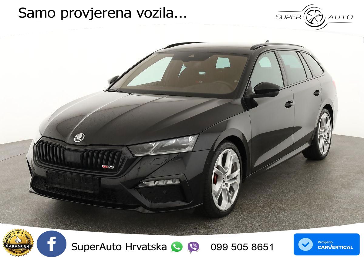 Škoda Octavia Combi RS 2.0 TDI (200 KS) DSG LED+GR SJED+ACC