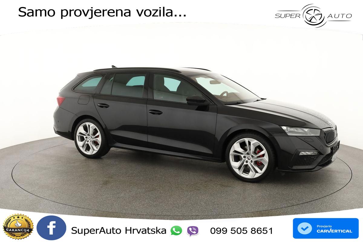 Škoda Octavia Combi RS 2.0 TDI (200 KS) DSG LED+GR SJED+ACC