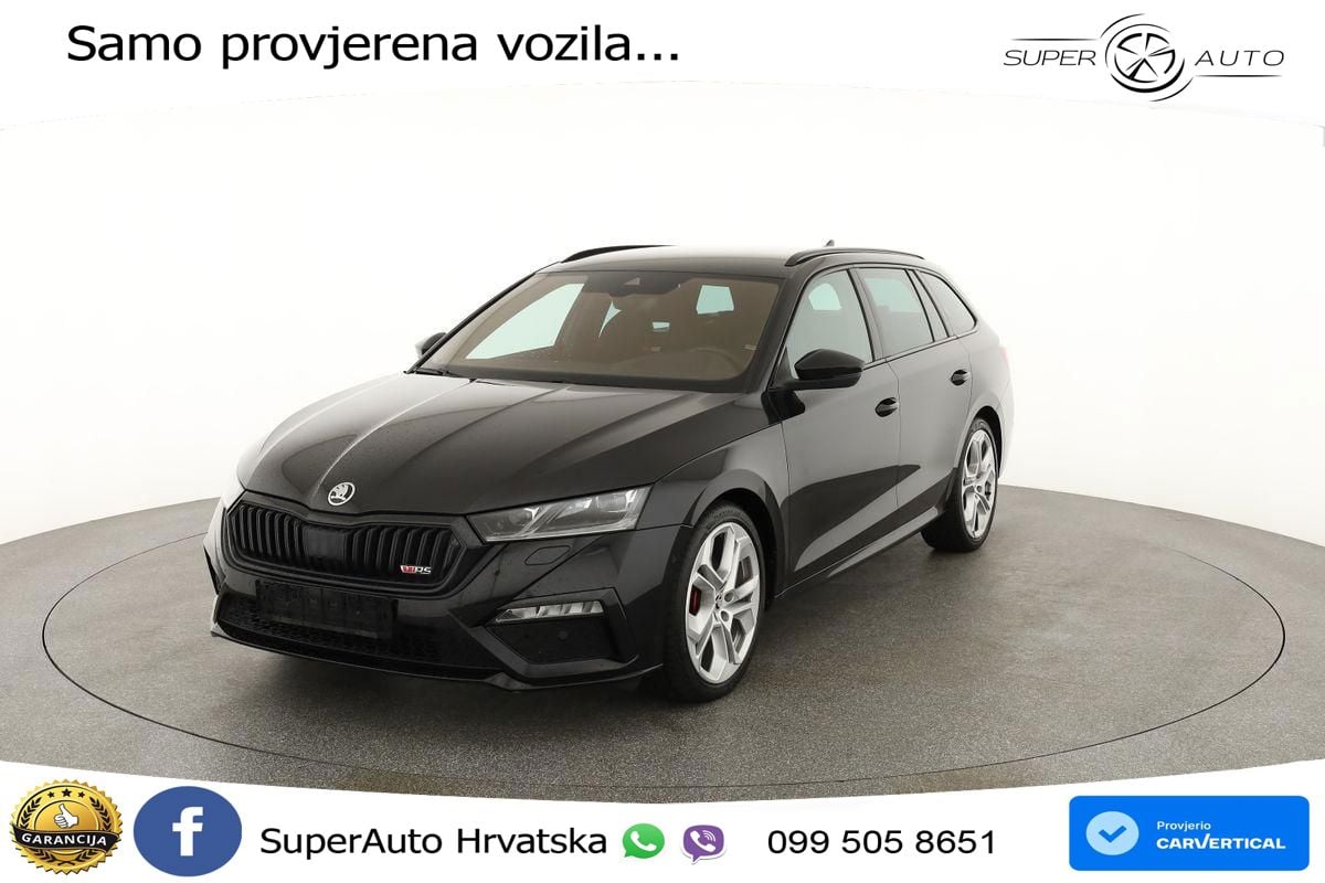 Škoda Octavia Combi RS 2.0 TDI (200 KS) DSG LED+GR SJED+ACC