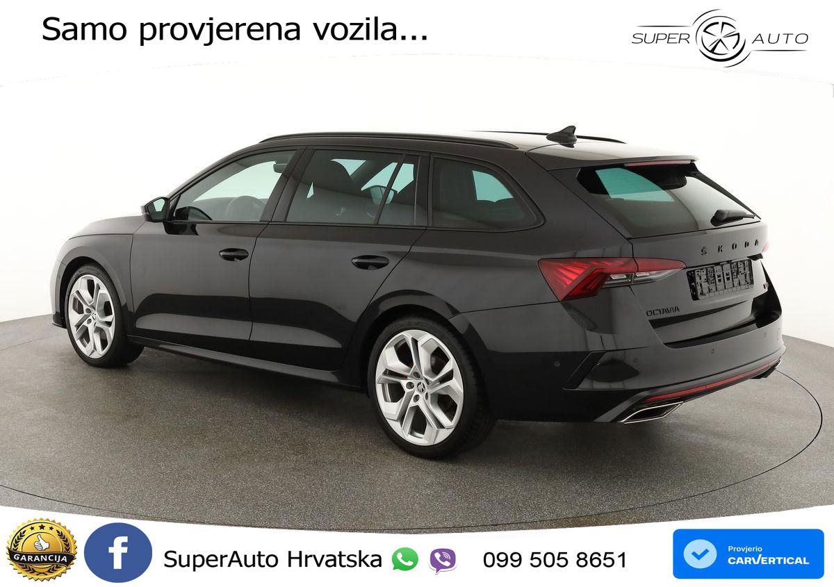 Škoda Octavia Combi RS 2.0 TDI (200 KS) DSG LED+GR SJED+ACC