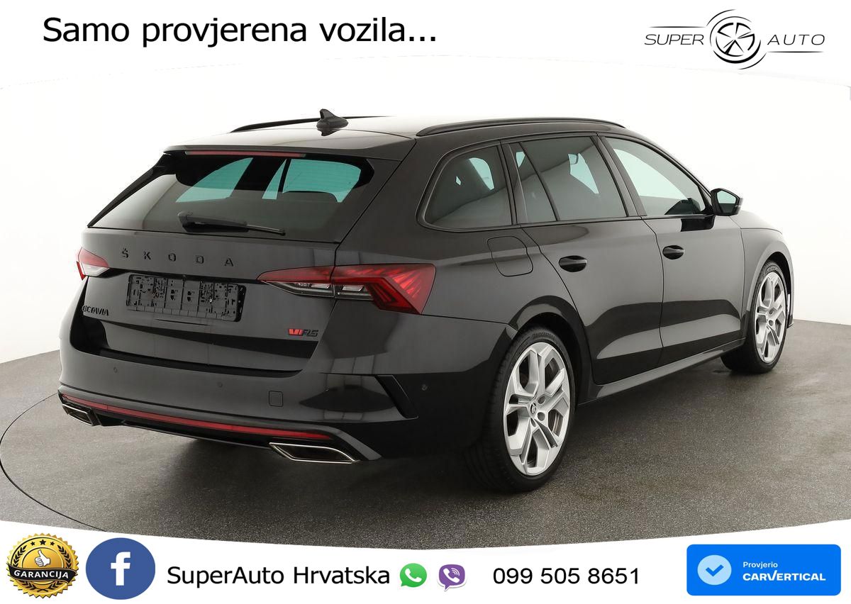 Škoda Octavia Combi RS 2.0 TDI (200 KS) DSG LED+GR SJED+ACC