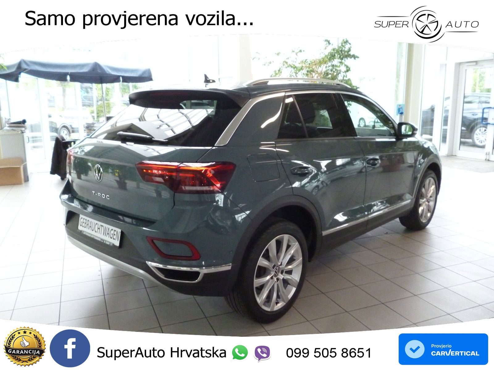 Volkswagen T-Roc I 1.5 TSI (150 KS) DSG LED+GR SJED+ACC