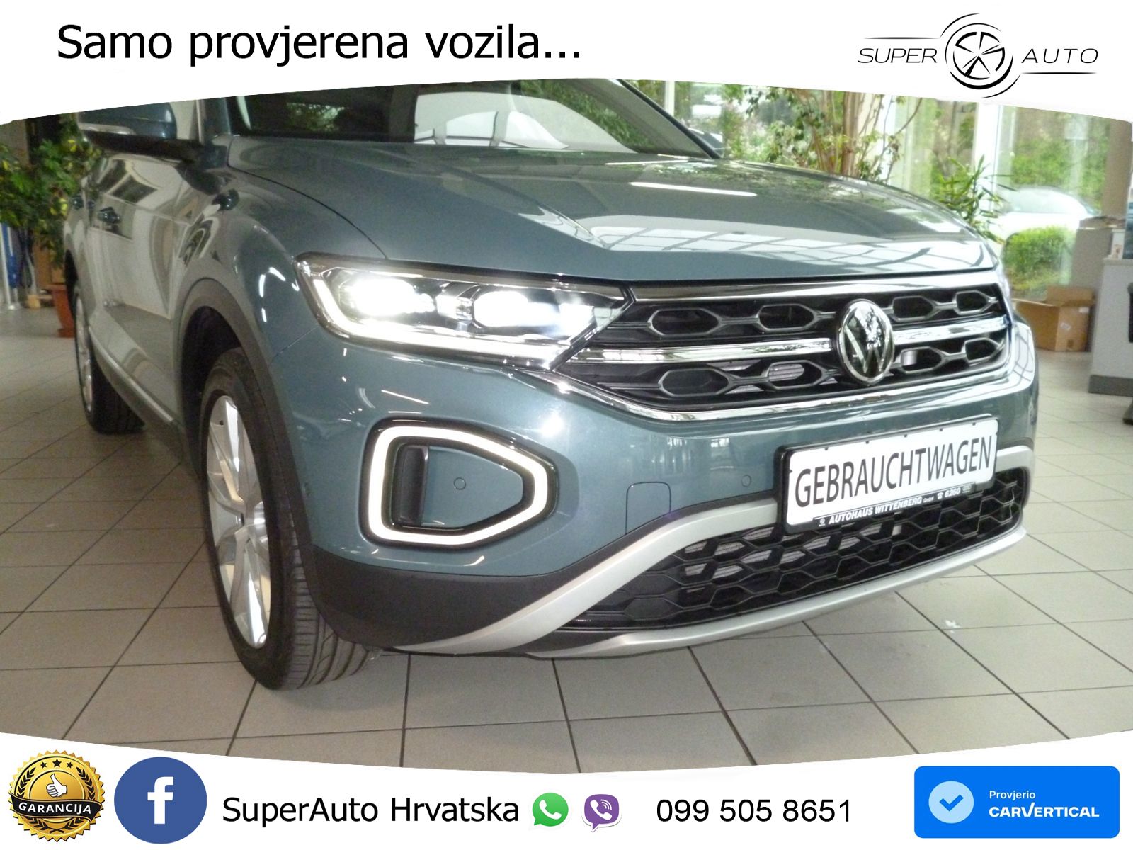Volkswagen T-Roc I 1.5 TSI (150 KS) DSG LED+GR SJED+ACC