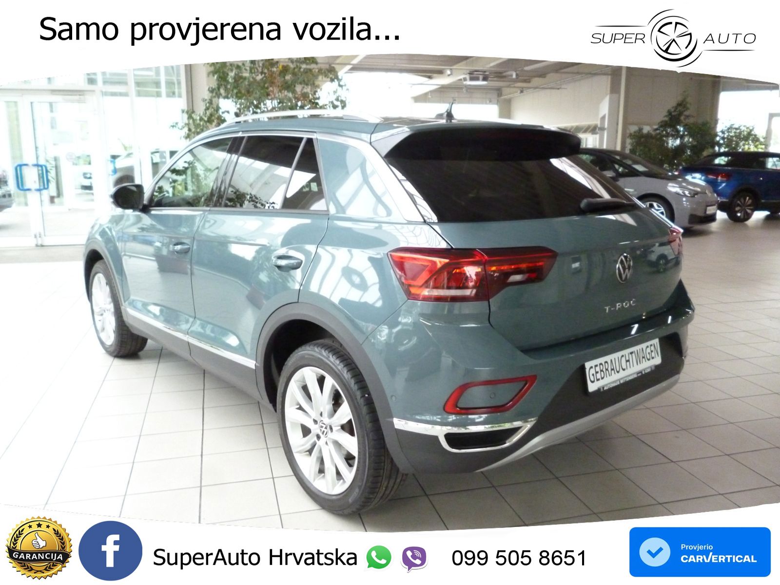 Volkswagen T-Roc I 1.5 TSI (150 KS) DSG LED+GR SJED+ACC