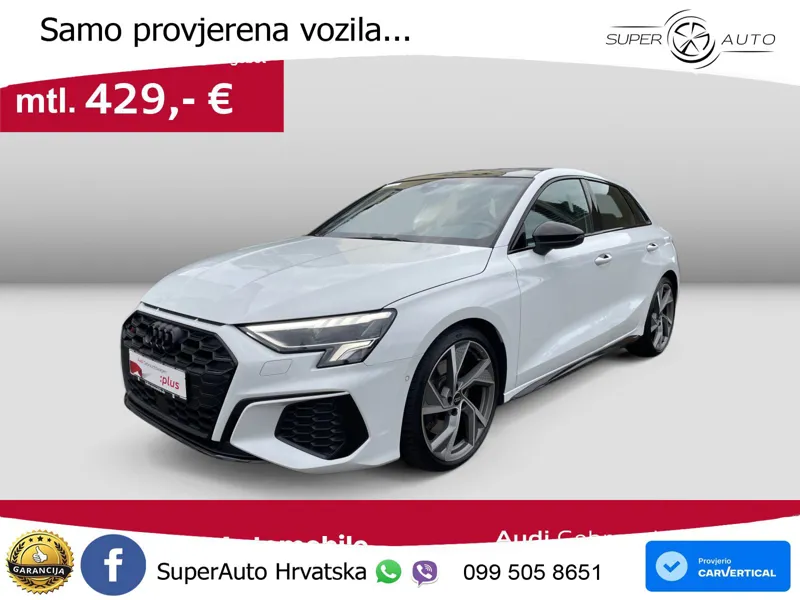 Audi S3 2.0 TFSI (310 KS) quattro S tronic LED+GR SJED+ACC