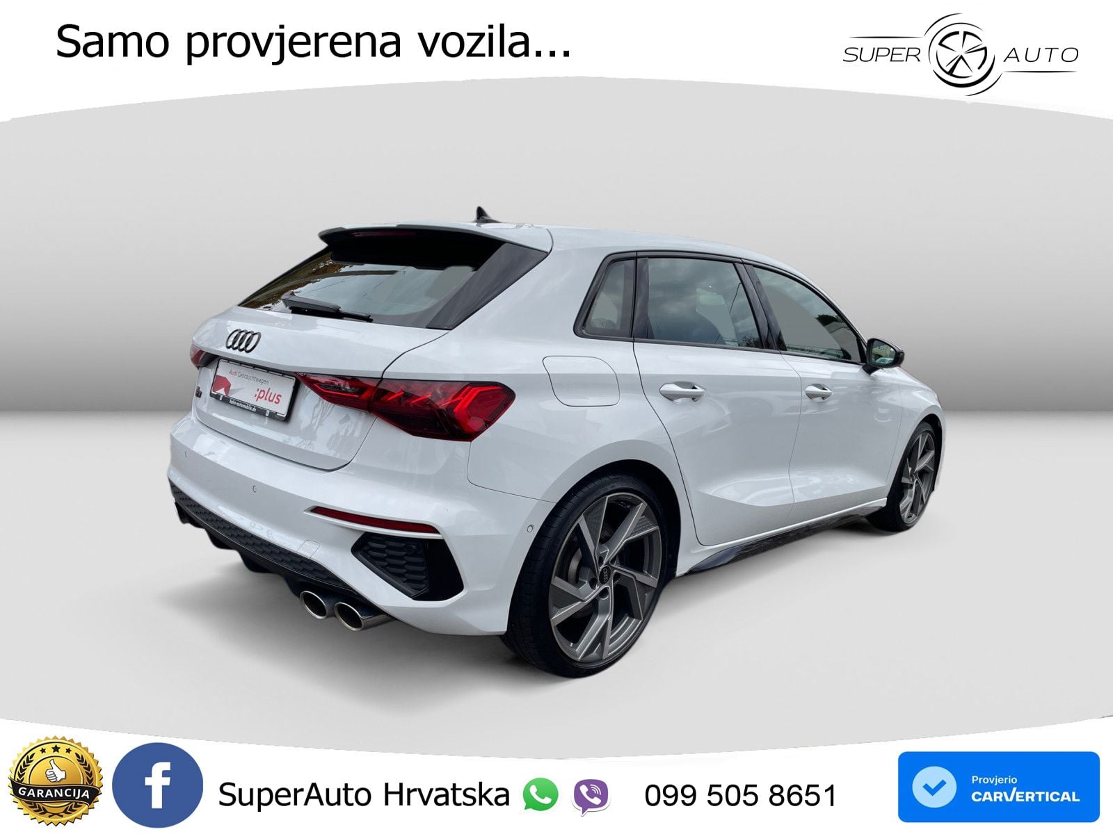 Audi S3 2.0 TFSI (310 KS) quattro S tronic LED+GR SJED+ACC