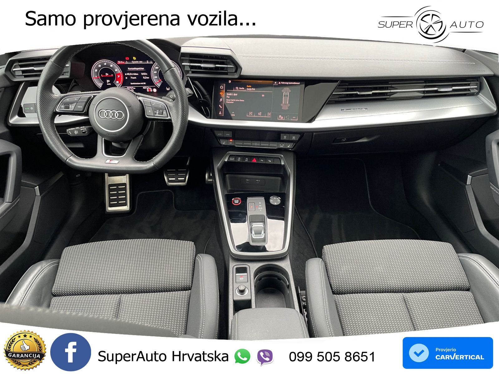 Audi S3 2.0 TFSI (310 KS) quattro S tronic LED+GR SJED+ACC