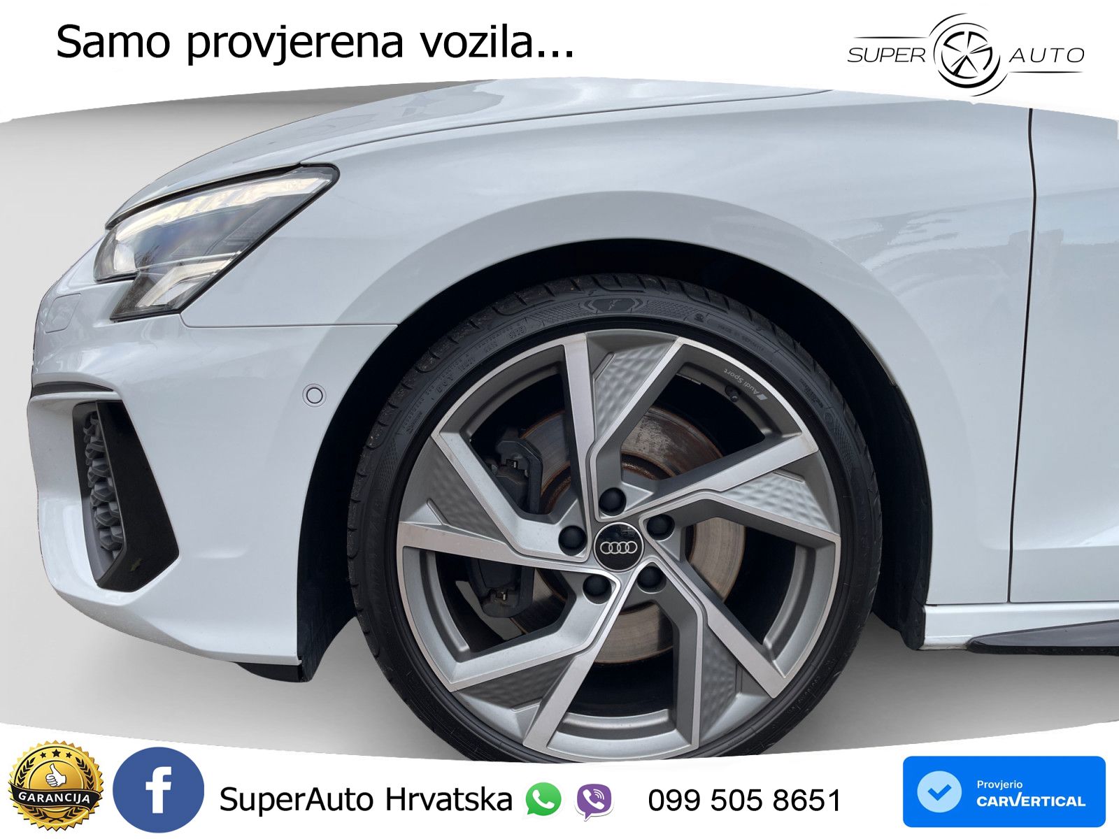 Audi S3 2.0 TFSI (310 KS) quattro S tronic LED+GR SJED+ACC