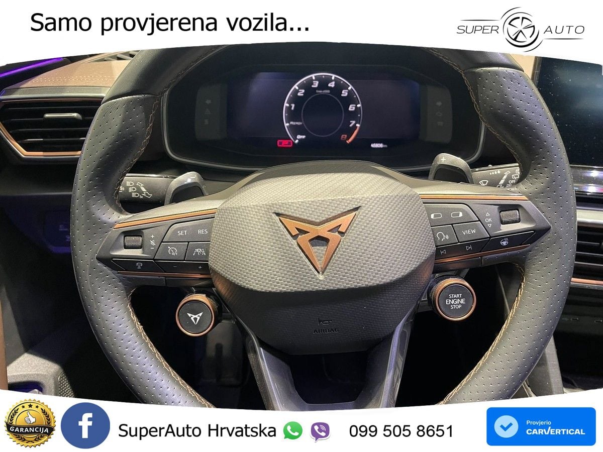 Cupra Formentor VZ5 2.5 TSI (390 KS) 4Drive DSG LED+GR SJED+ACC