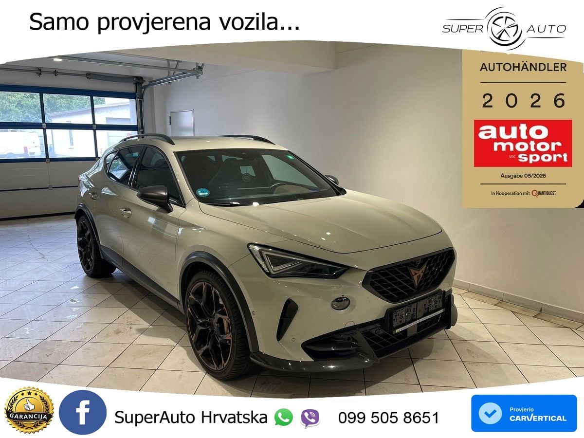 Cupra Formentor VZ5 2.5 TSI (390 KS) 4Drive DSG LED+GR SJED+ACC