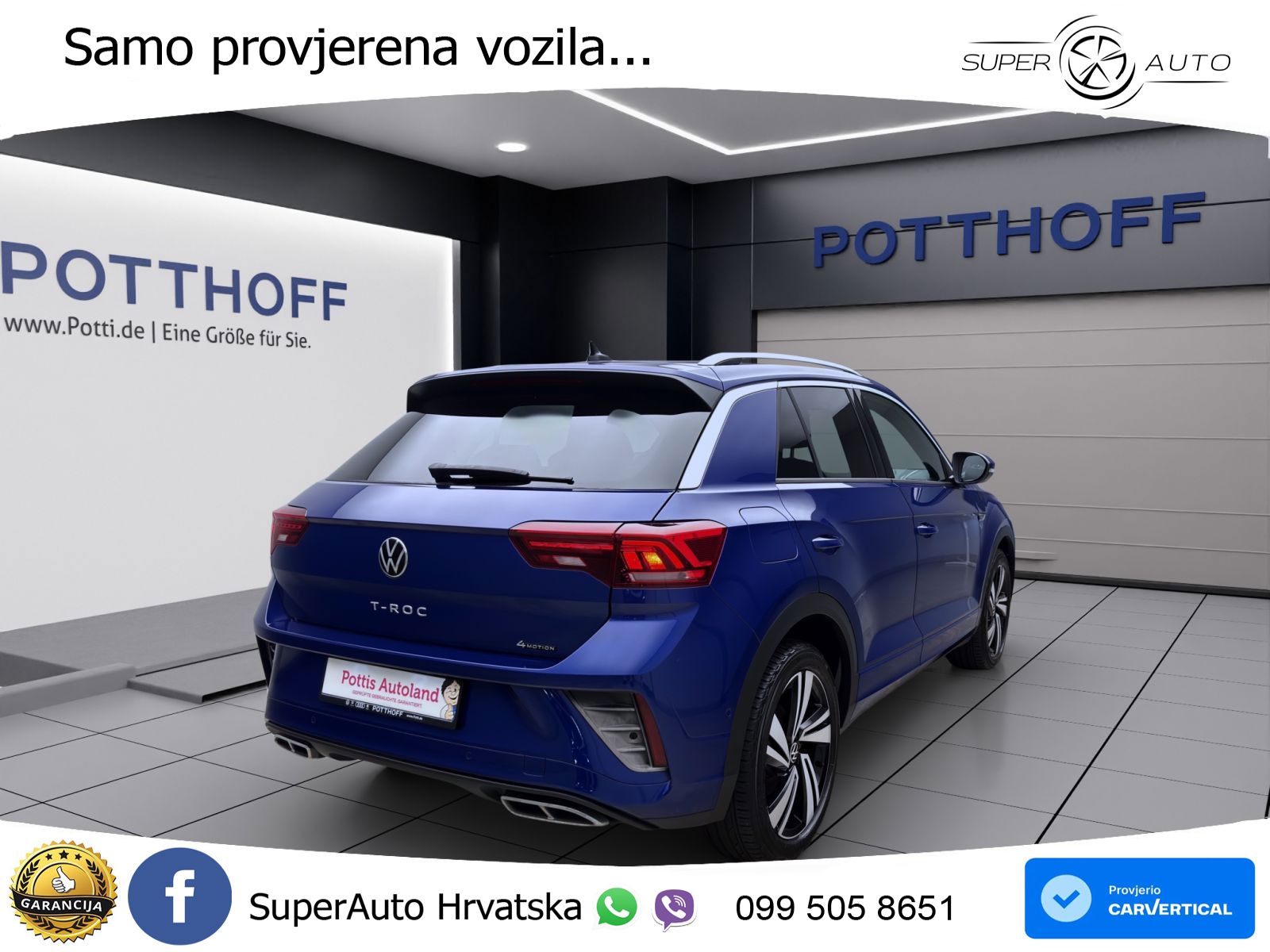 Volkswagen T-Roc I 2.0 TSI (190 KS) 4M DSG LED+GR SJED+ACC
