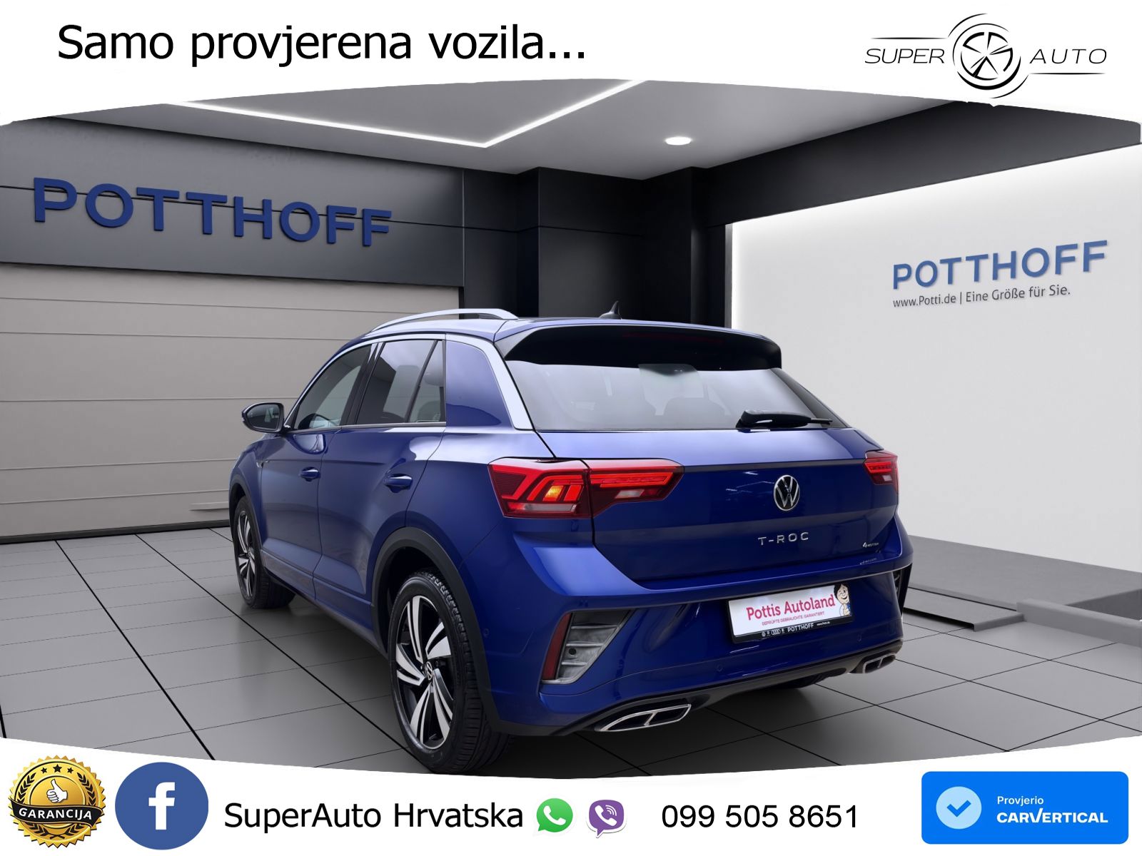 Volkswagen T-Roc I 2.0 TSI (190 KS) 4M DSG LED+GR SJED+ACC
