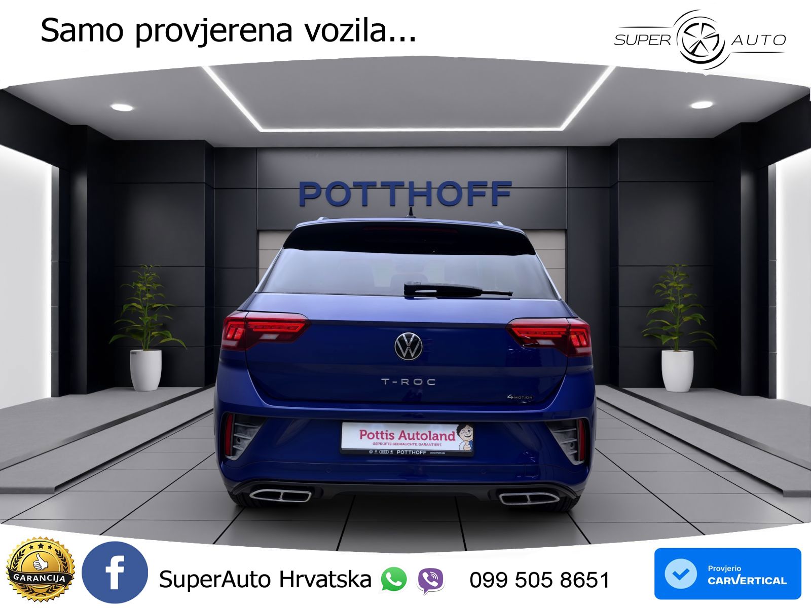 Volkswagen T-Roc I 2.0 TSI (190 KS) 4M DSG LED+GR SJED+ACC