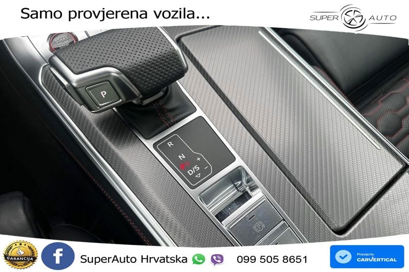 Audi RS6 Avant 4.0 TFSI V8 performance (630 KS)  quattro tiptronic LED+GR SJED+ACC