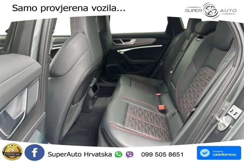 Audi RS6 Avant 4.0 TFSI V8 performance (630 KS)  quattro tiptronic LED+GR SJED+ACC