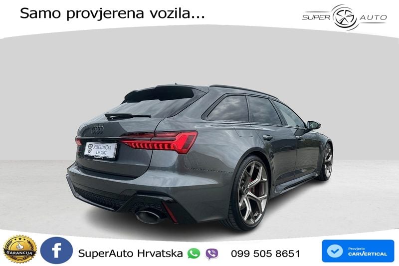 Audi RS6 Avant 4.0 TFSI V8 performance (630 KS)  quattro tiptronic LED+GR SJED+ACC
