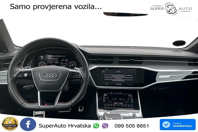 Audi RS6 Avant 4.0 TFSI V8 performance (630 KS)  quattro tiptronic LED+GR SJED+ACC