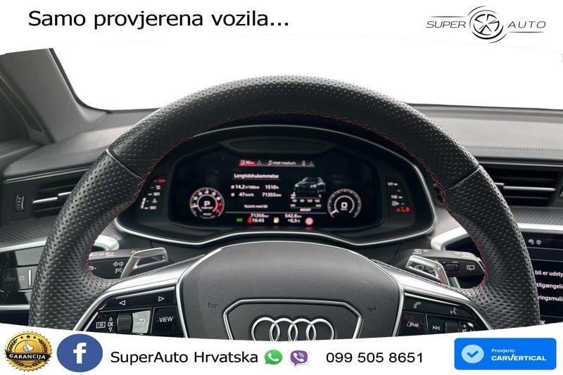 Audi RS6 Avant 4.0 TFSI V8 performance (630 KS)  quattro tiptronic LED+GR SJED+ACC