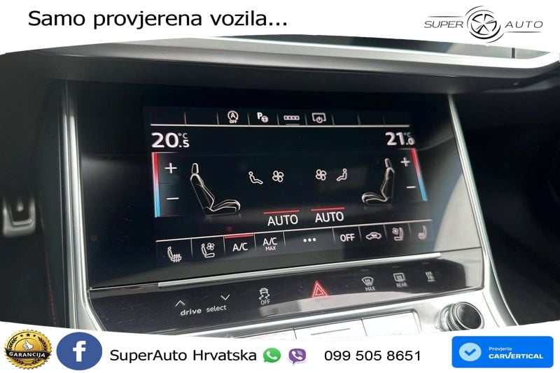 Audi RS6 Avant 4.0 TFSI V8 performance (630 KS)  quattro tiptronic LED+GR SJED+ACC