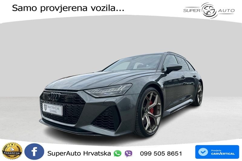 Audi RS6 Avant 4.0 TFSI V8 performance (630 KS)  quattro tiptronic LED+GR SJED+ACC