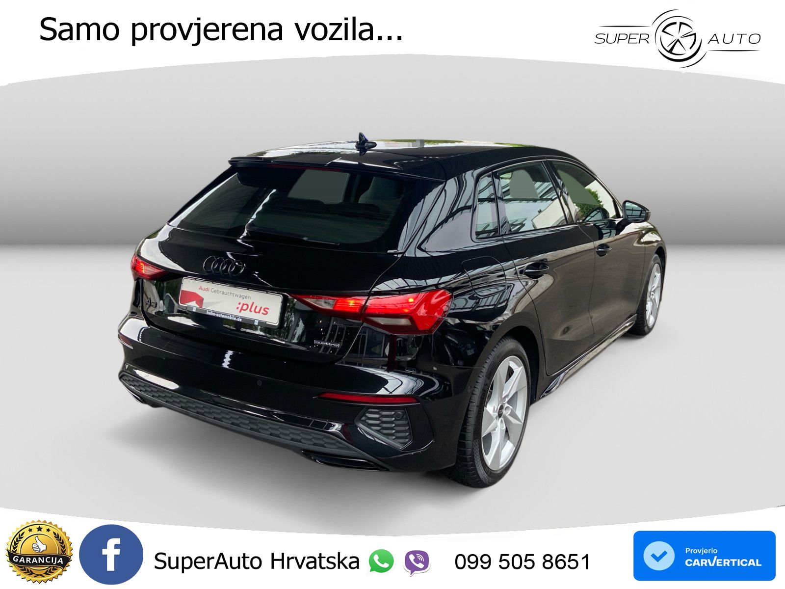 Audi A3 40 TFSI (190 KS) quattro S tronic S line