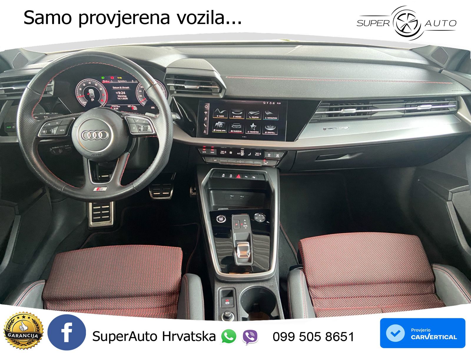 Audi A3 40 TFSI (190 KS) quattro S tronic S line