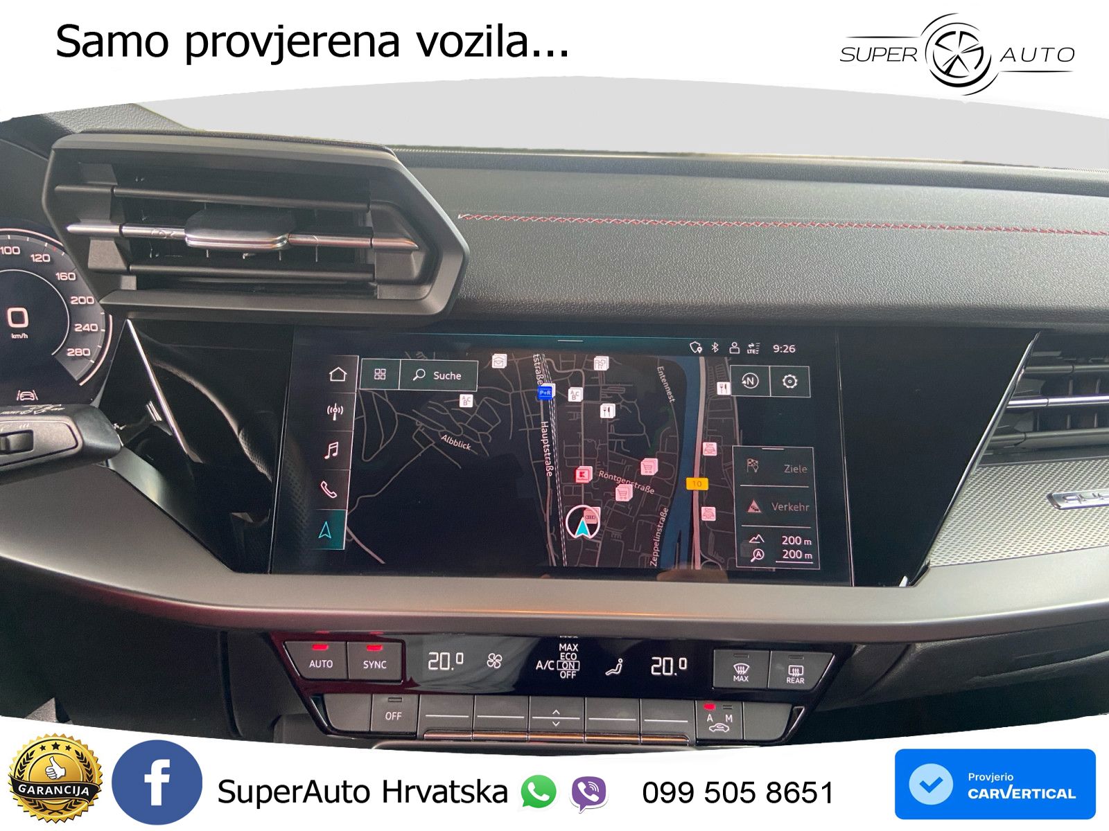 Audi A3 40 TFSI (190 KS) quattro S tronic S line
