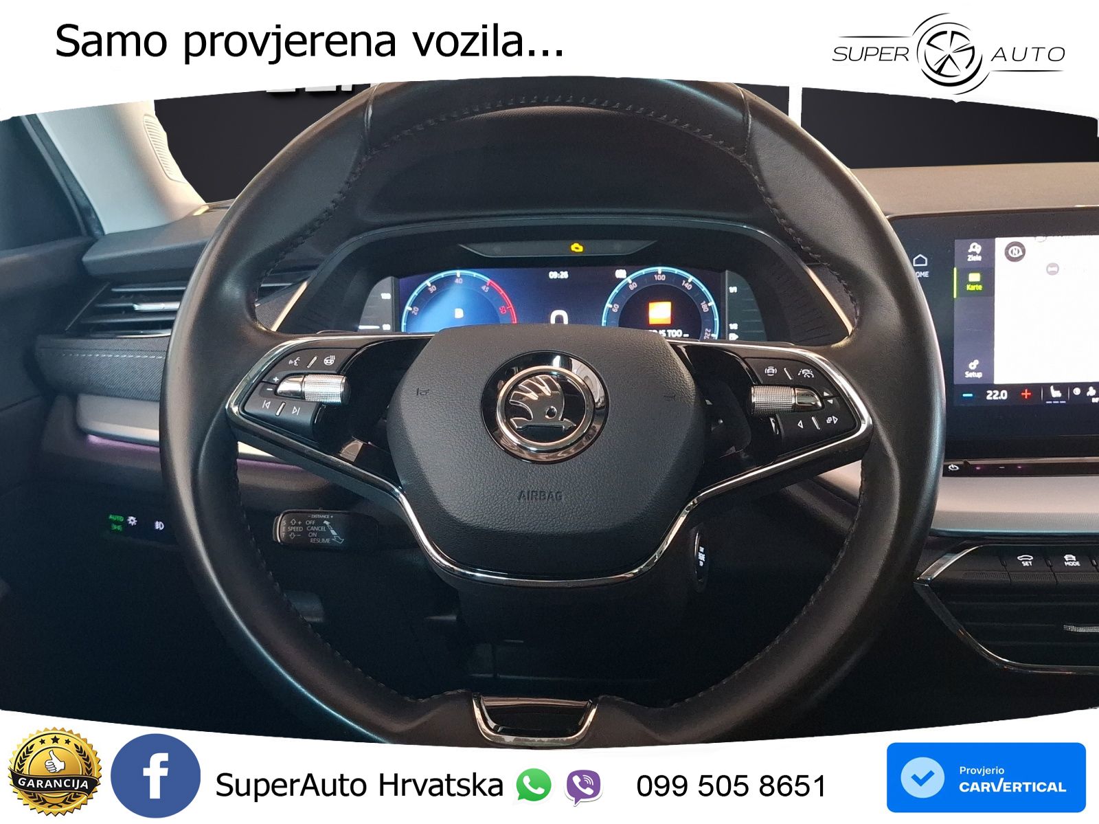 Škoda Octavia Combi 2.0 TDI (150 KS) DSG LED+GR SJED+ACC