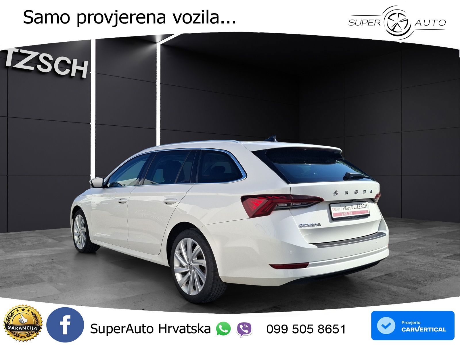Škoda Octavia Combi 2.0 TDI (150 KS) DSG LED+GR SJED+ACC