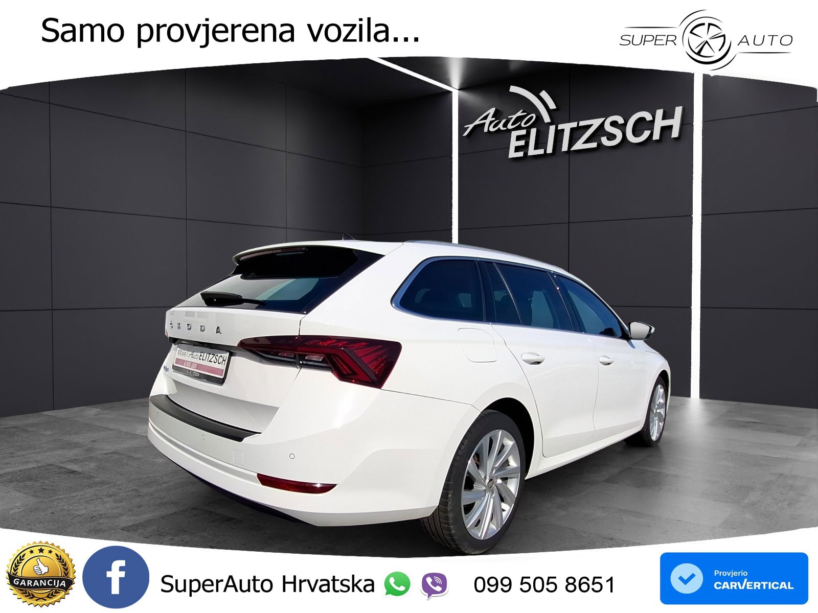 Škoda Octavia Combi 2.0 TDI (150 KS) DSG LED+GR SJED+ACC