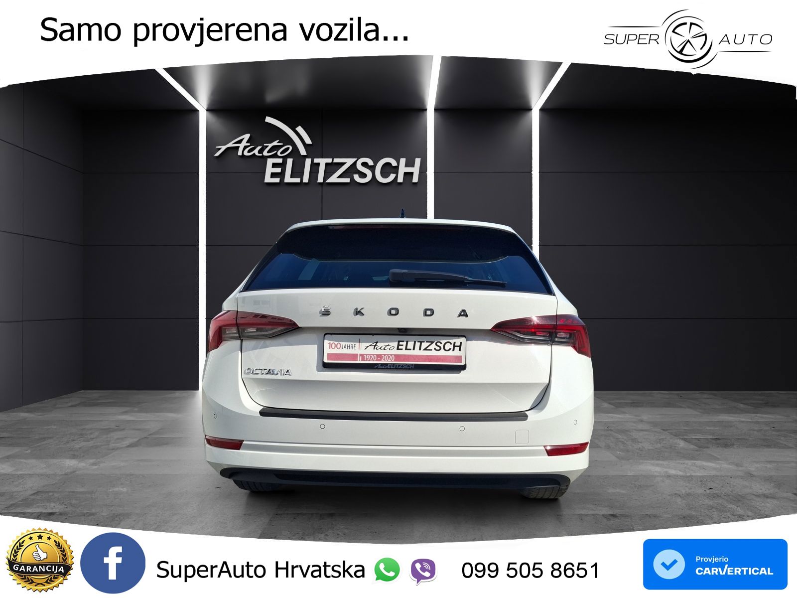 Škoda Octavia Combi 2.0 TDI (150 KS) DSG LED+GR SJED+ACC