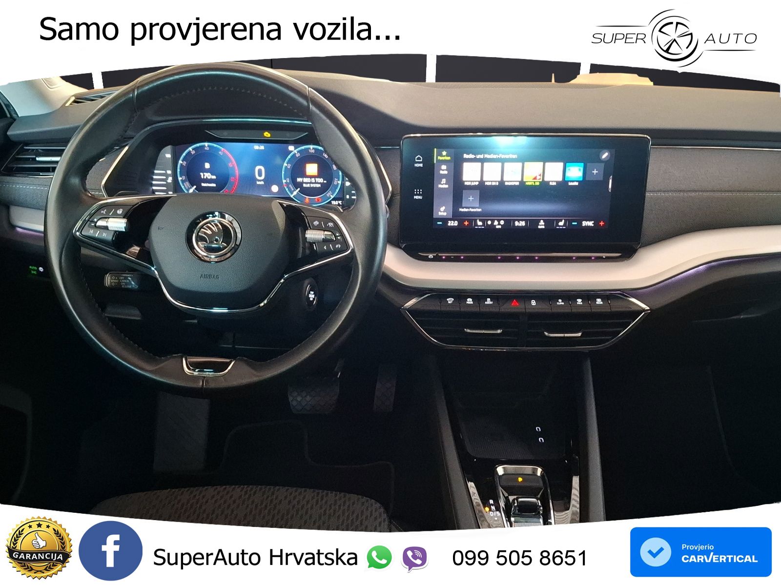 Škoda Octavia Combi 2.0 TDI (150 KS) DSG LED+GR SJED+ACC