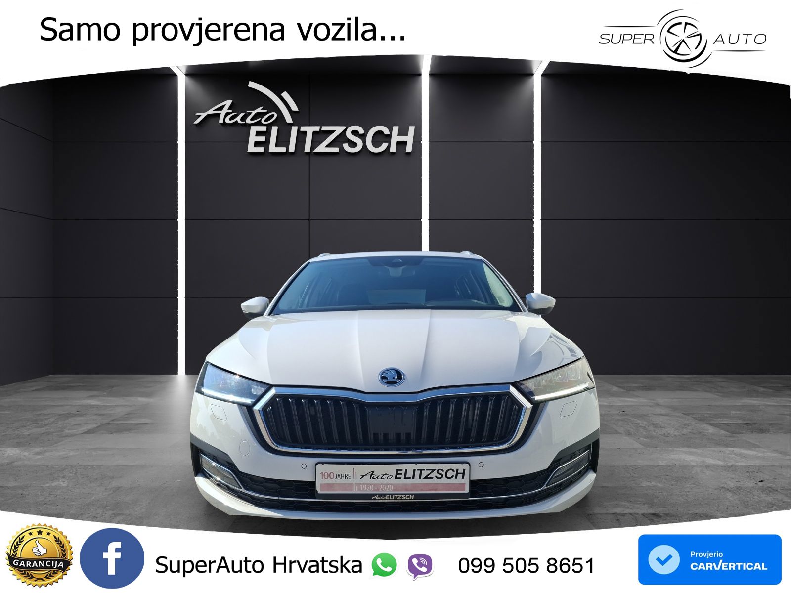 Škoda Octavia Combi 2.0 TDI (150 KS) DSG LED+GR SJED+ACC