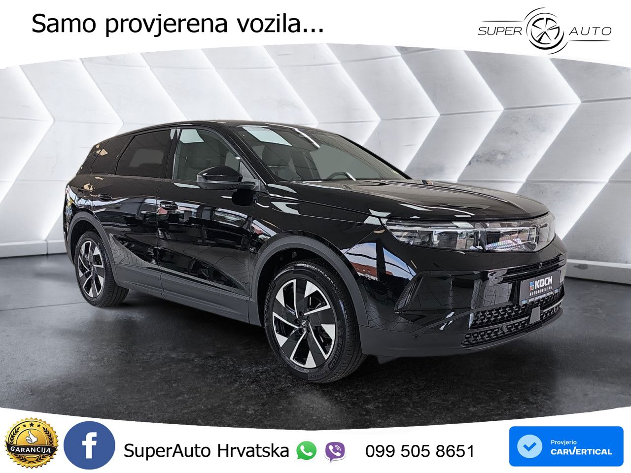 Opel Grandland 1.2 Turbo (145 KS) Hybrid eDCT GS MATRIX+GR SJED+KAM