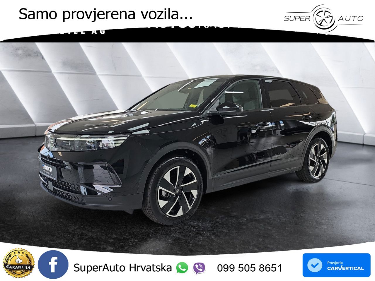 Opel Grandland 1.2 Turbo (145 KS) Hybrid eDCT GS MATRIX+GR SJED+KAM